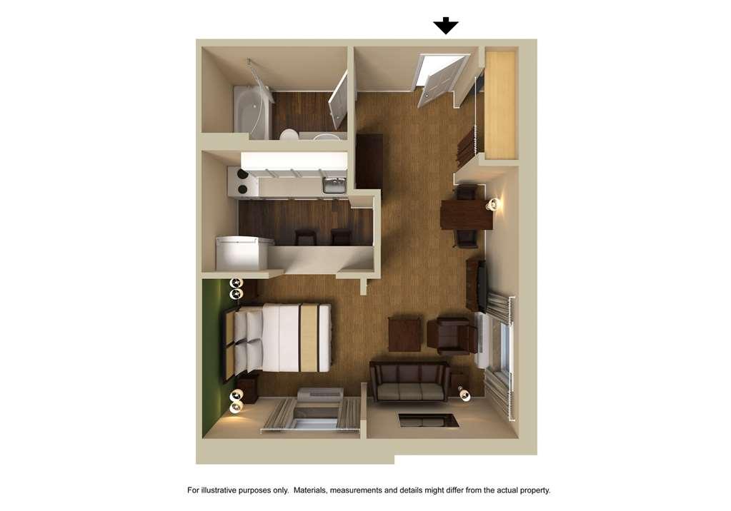 Extended Stay America Suites - Evansville - East Oda fotoğraf